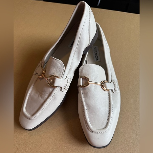 Steve Madden Shoes - STEVE MADDEN LOAFERS WHITE SZ 9.5
